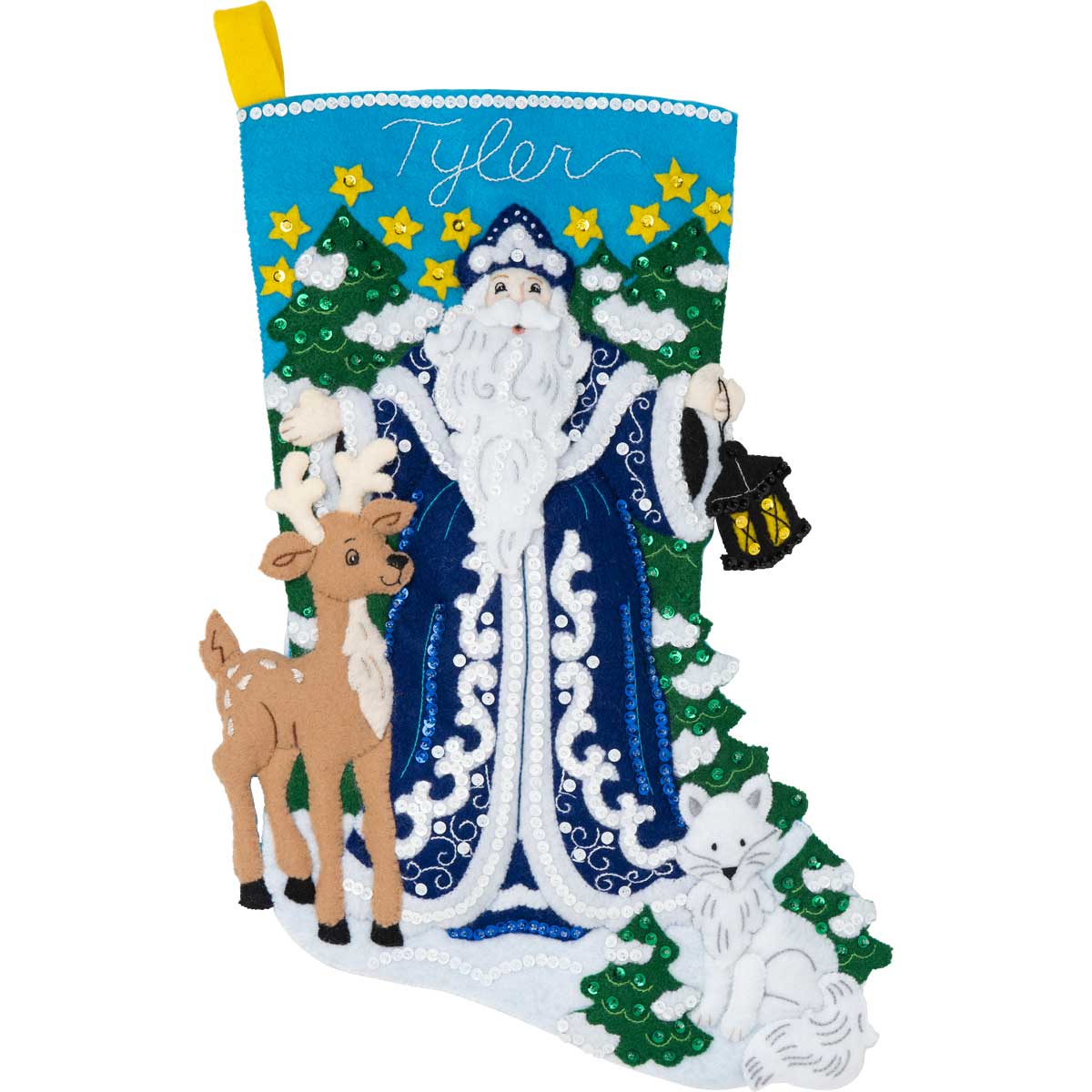 Bucilla ® Seasonal - Felt - Stocking Kits - Winter Santa - 86935E