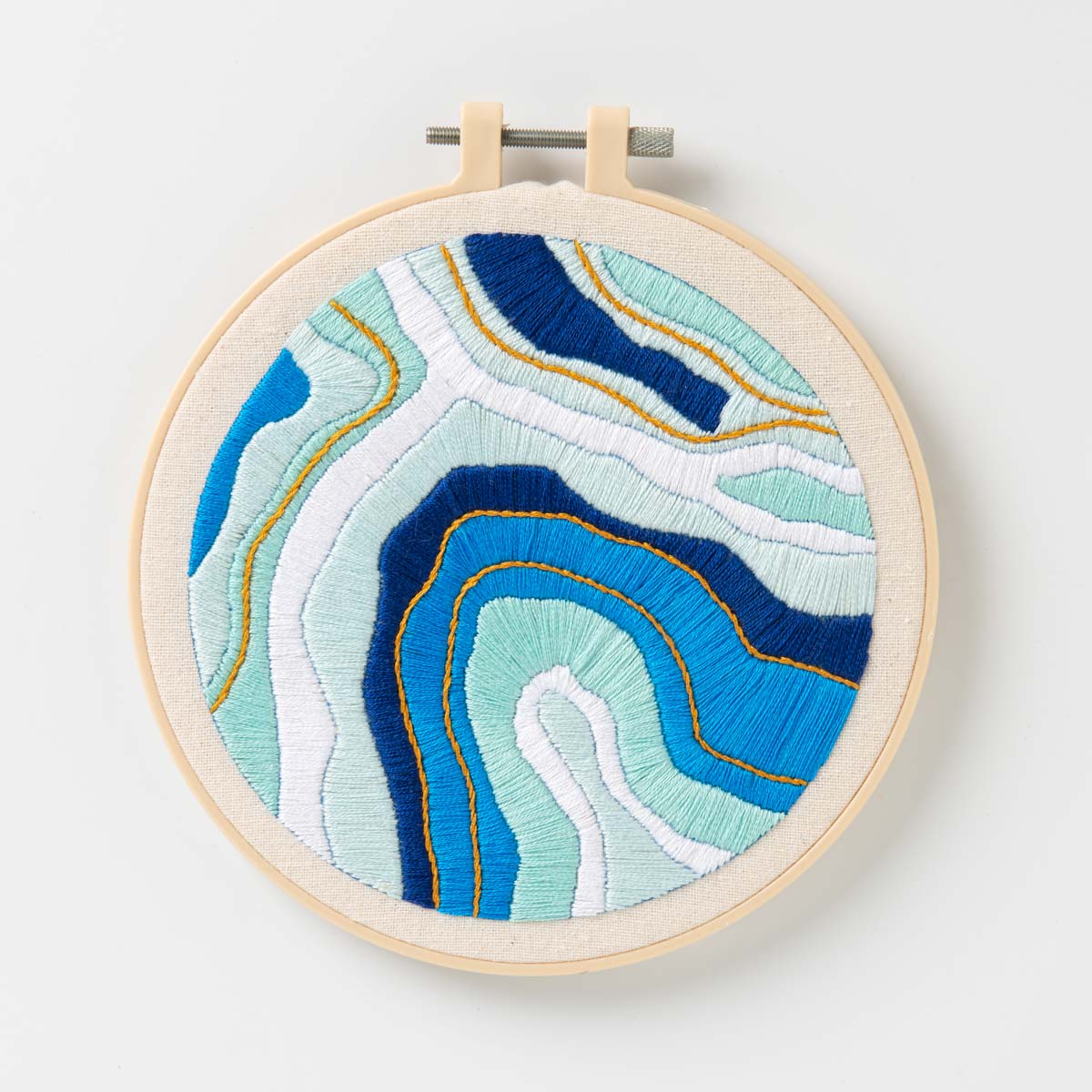 Bucilla ® Stamped Embroidery - Geode - 49321E