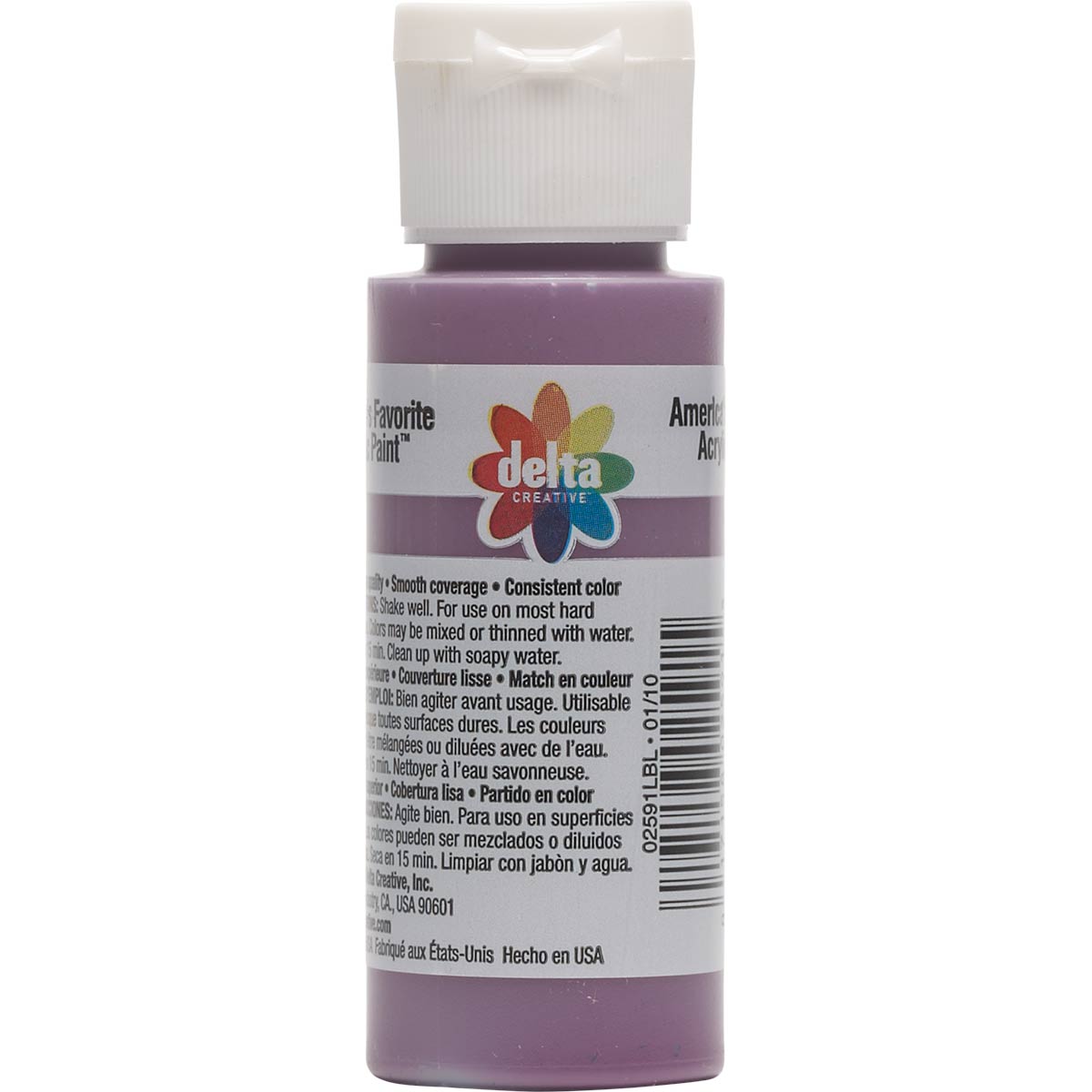 Delta Ceramcoat Acrylic Paint - Amethyst, 2 oz. - 025910202W