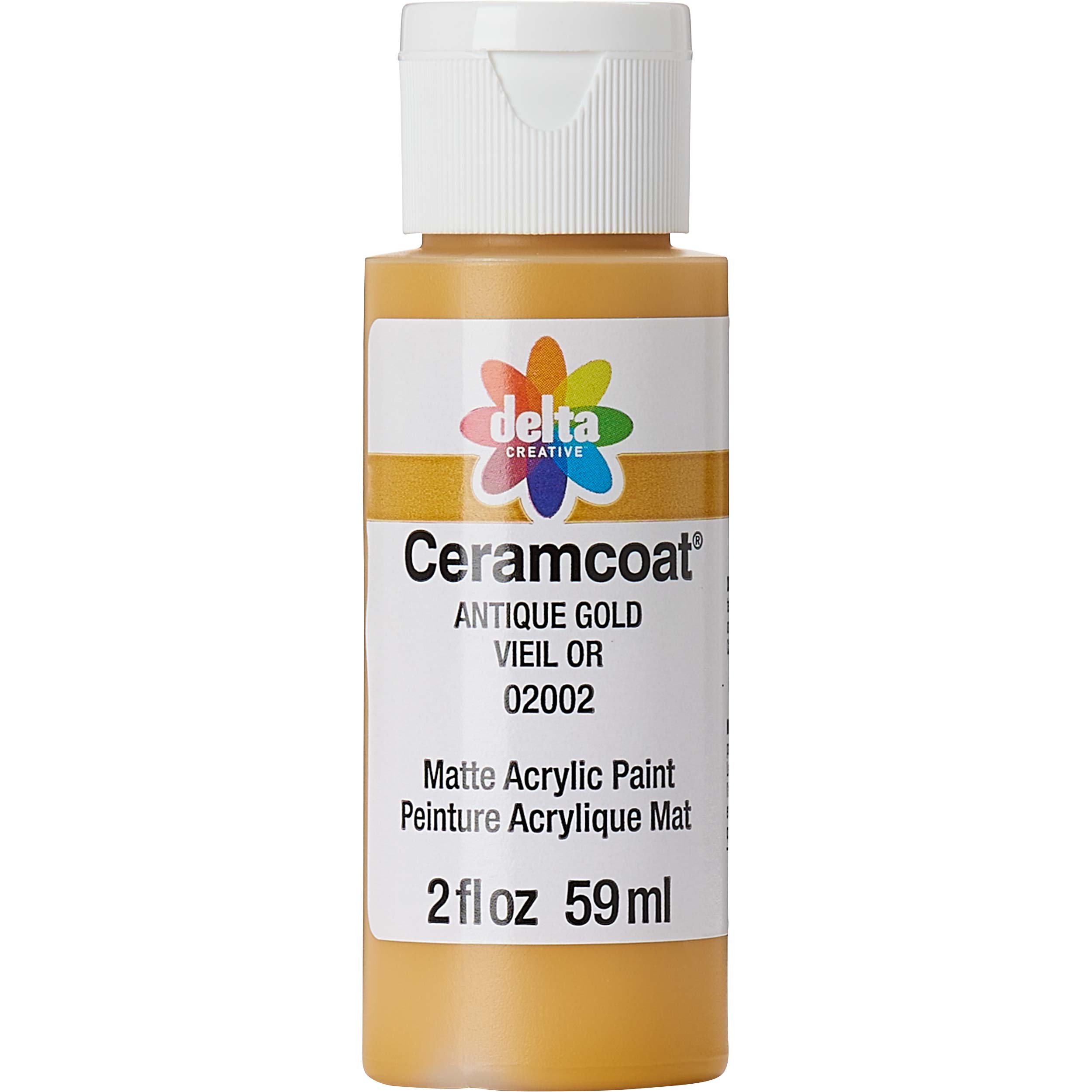 Delta Ceramcoat ® Acrylic Paint - Antique Gold, 2 oz. - 020020202W