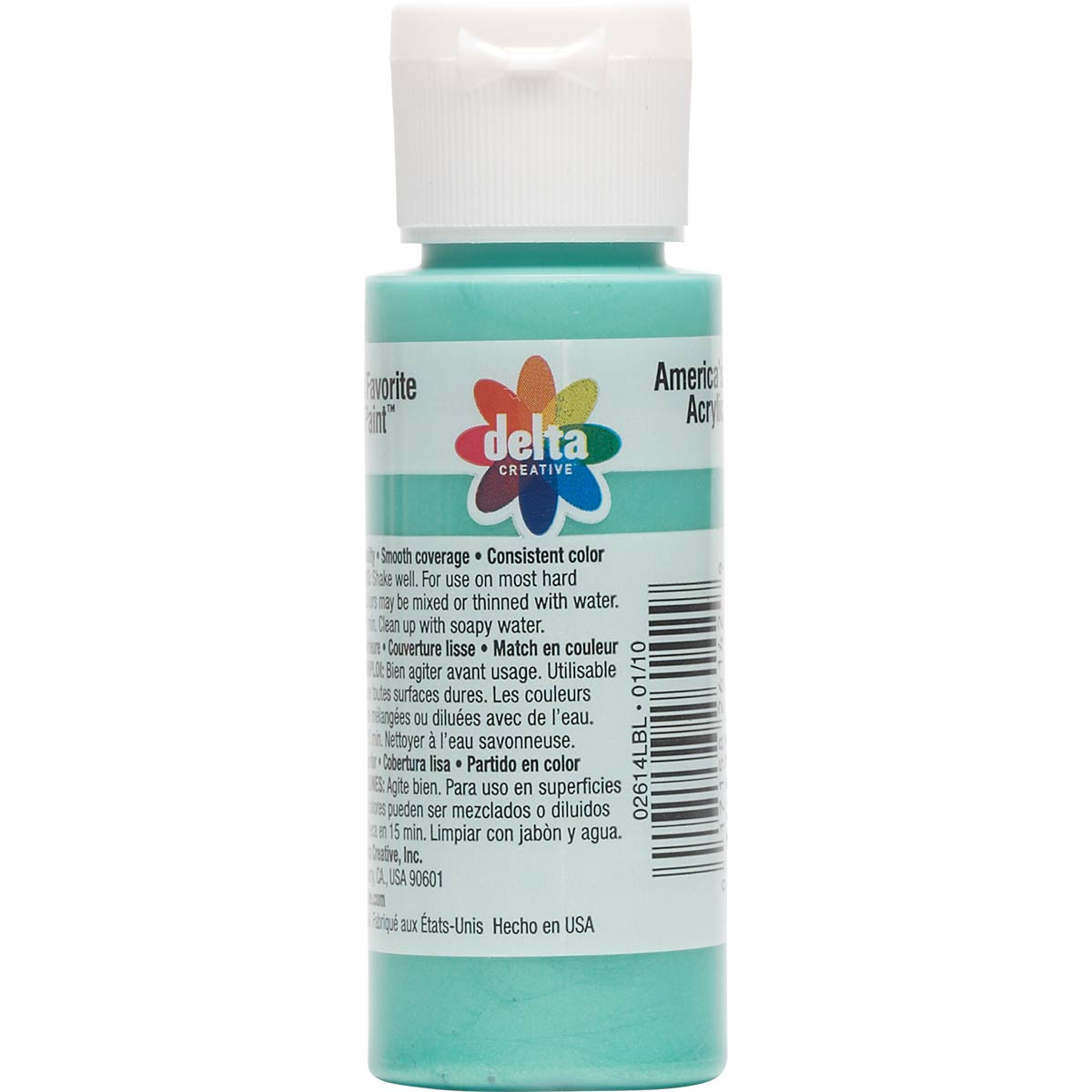 Delta Ceramcoat ® Acrylic Paint - Aqua Cool Pearl, 2 oz. - 026140202W