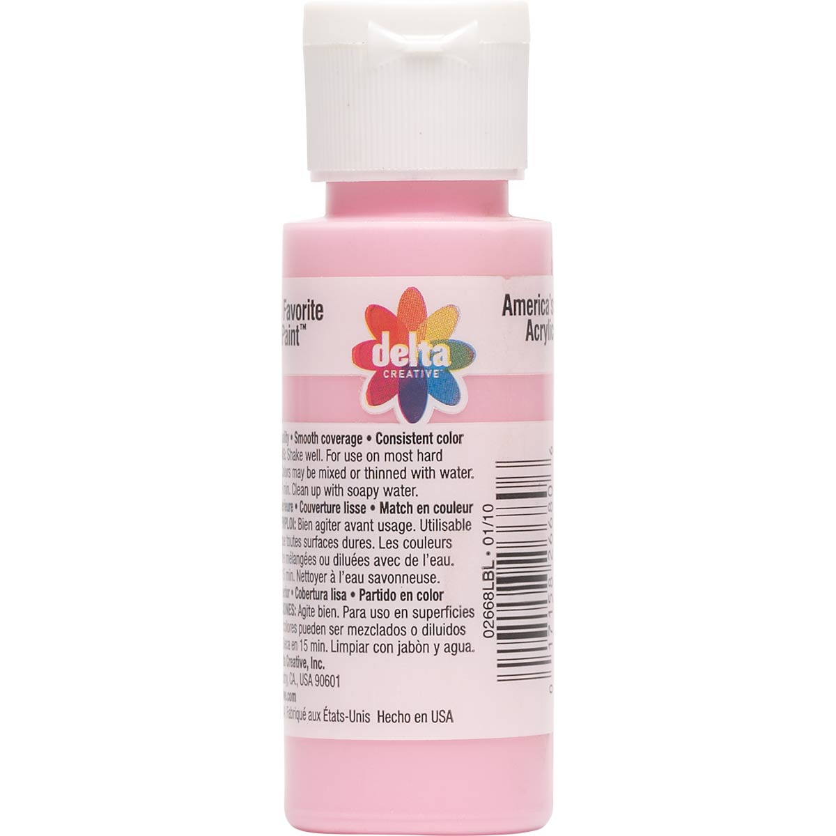 Delta Ceramcoat Acrylic Paint - Bubble Gum, 2 oz. - 026680202W