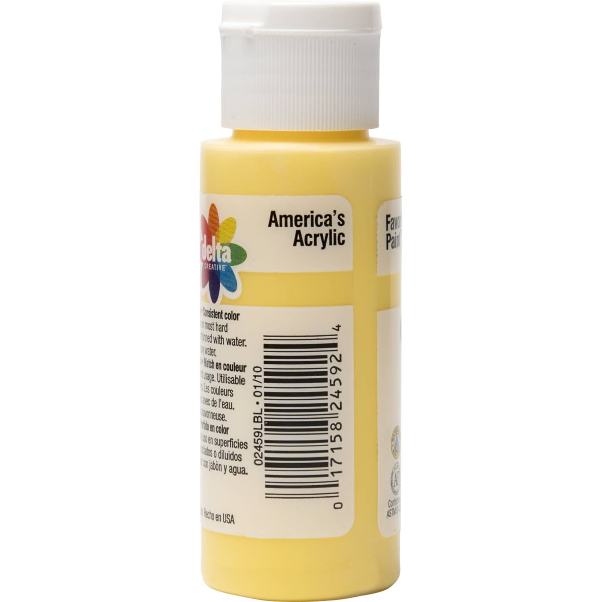 Delta Ceramcoat Acrylic Paint - Crocus Yellow, 2 oz. - 024590202W