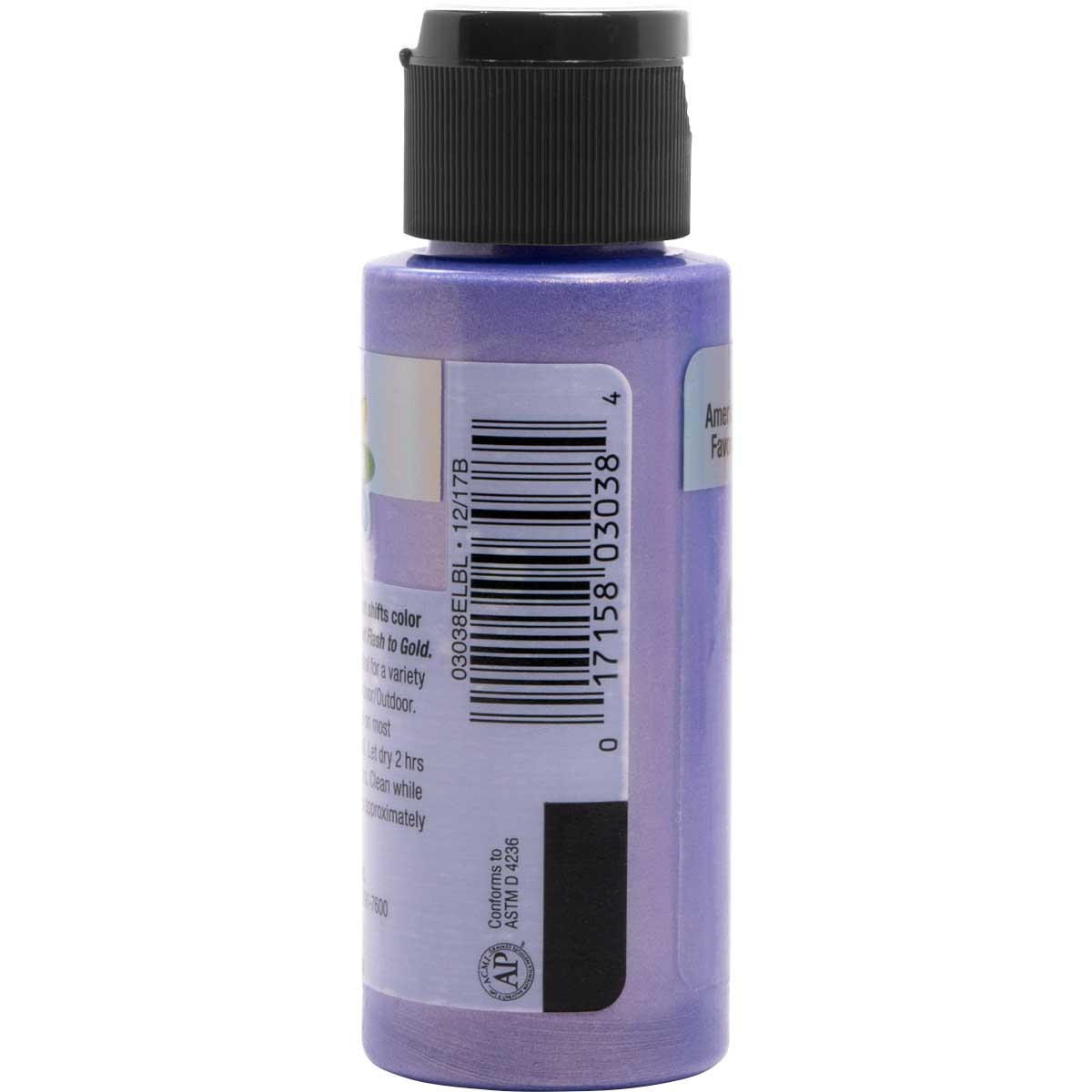 Delta Ceramcoat ® Acrylic Paint - Flash Metallic Blue Violet, 2 oz. - 03038