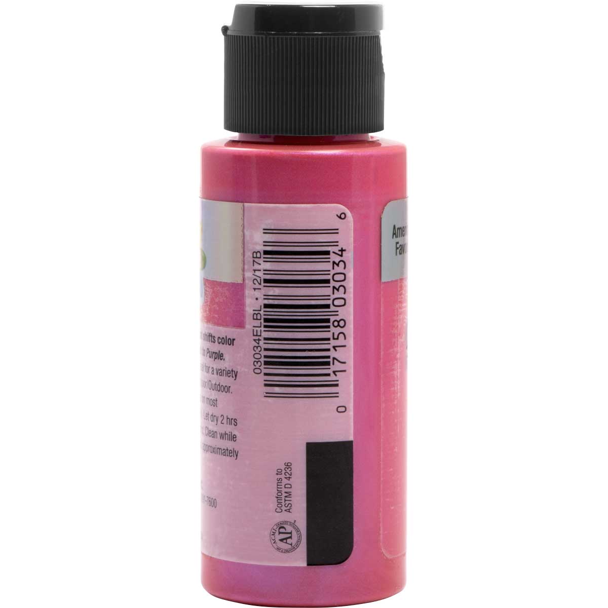 Delta Ceramcoat ® Acrylic Paint - Flash Metallic Pink, 2 oz. - 03034