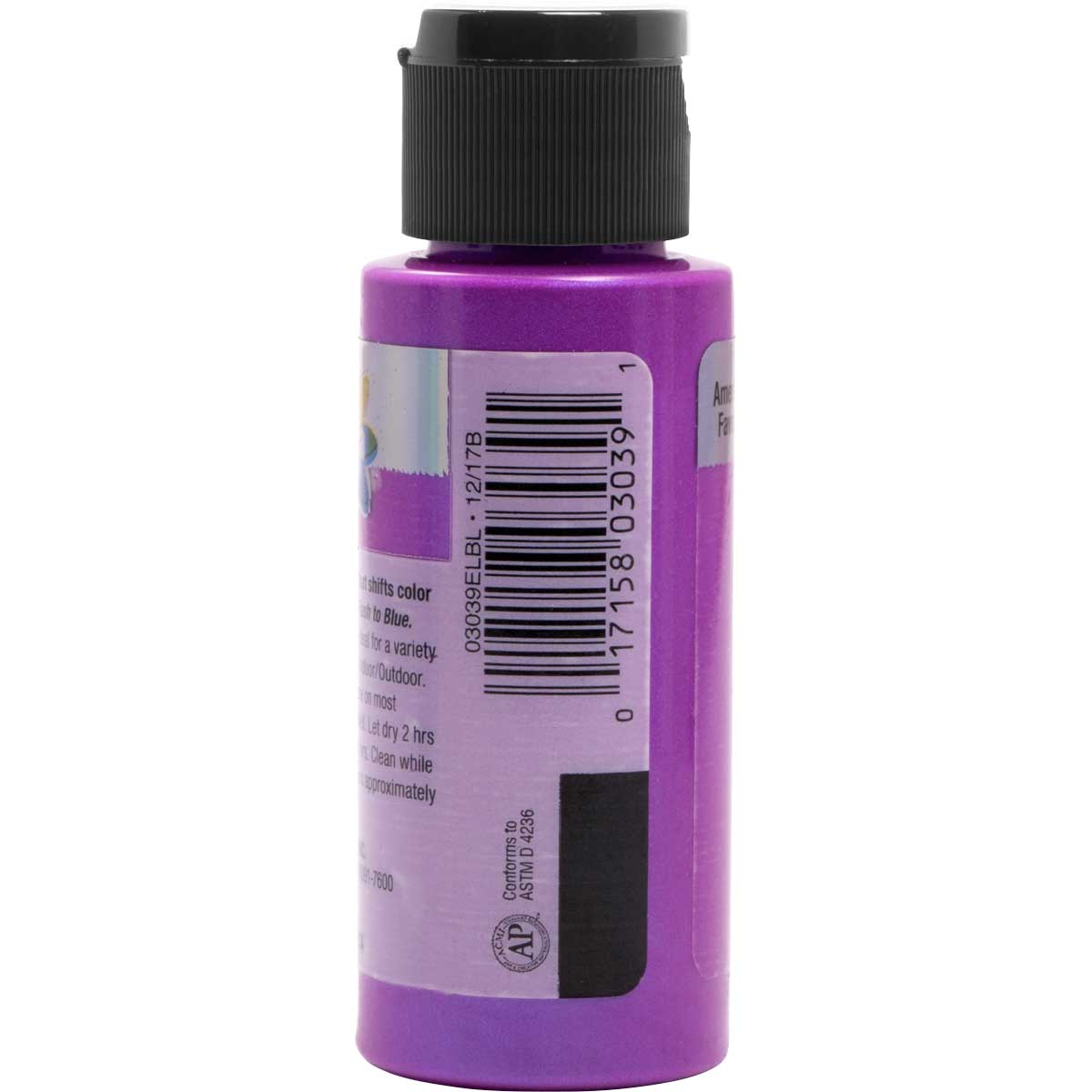Delta Ceramcoat ® Acrylic Paint - Flash Metallic Purple, 2 oz. - 03039