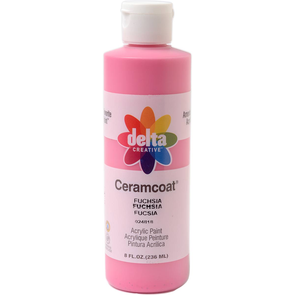 Delta Ceramcoat ® Acrylic Paint - Fuchsia, 8 oz. - 024810802W