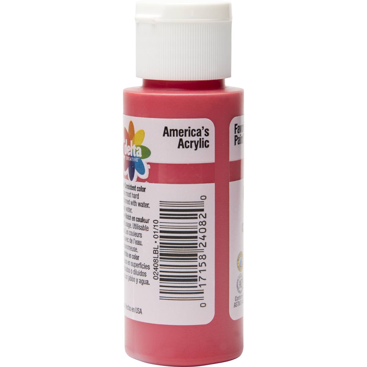 Delta Ceramcoat Acrylic Paint - Napthol Crimson, 2 oz. - 024080202W