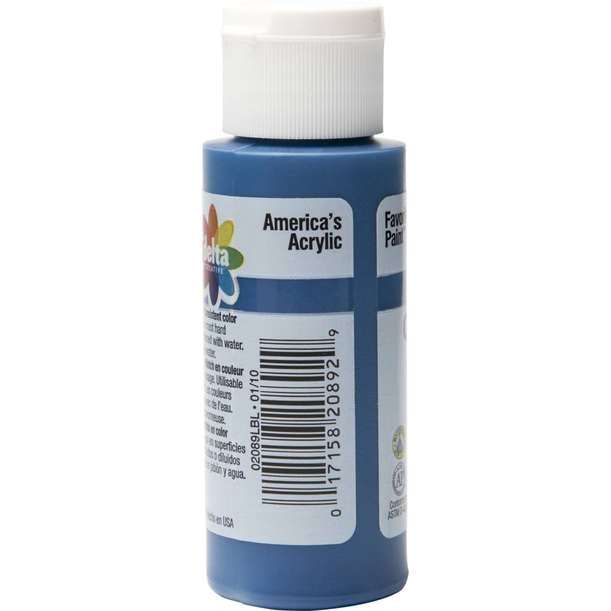 Delta Ceramcoat Acrylic Paint - Navy Blue, 2 oz. - 020890202W