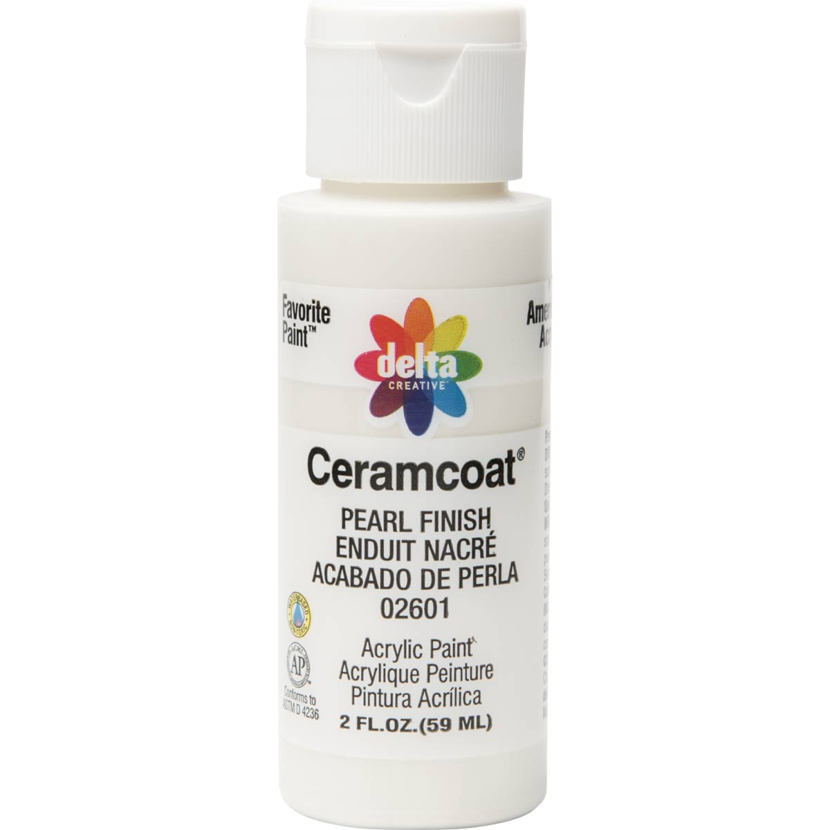 Delta Ceramcoat ® Acrylic Paint - Pearl Finish, 2 oz. - 026010202W