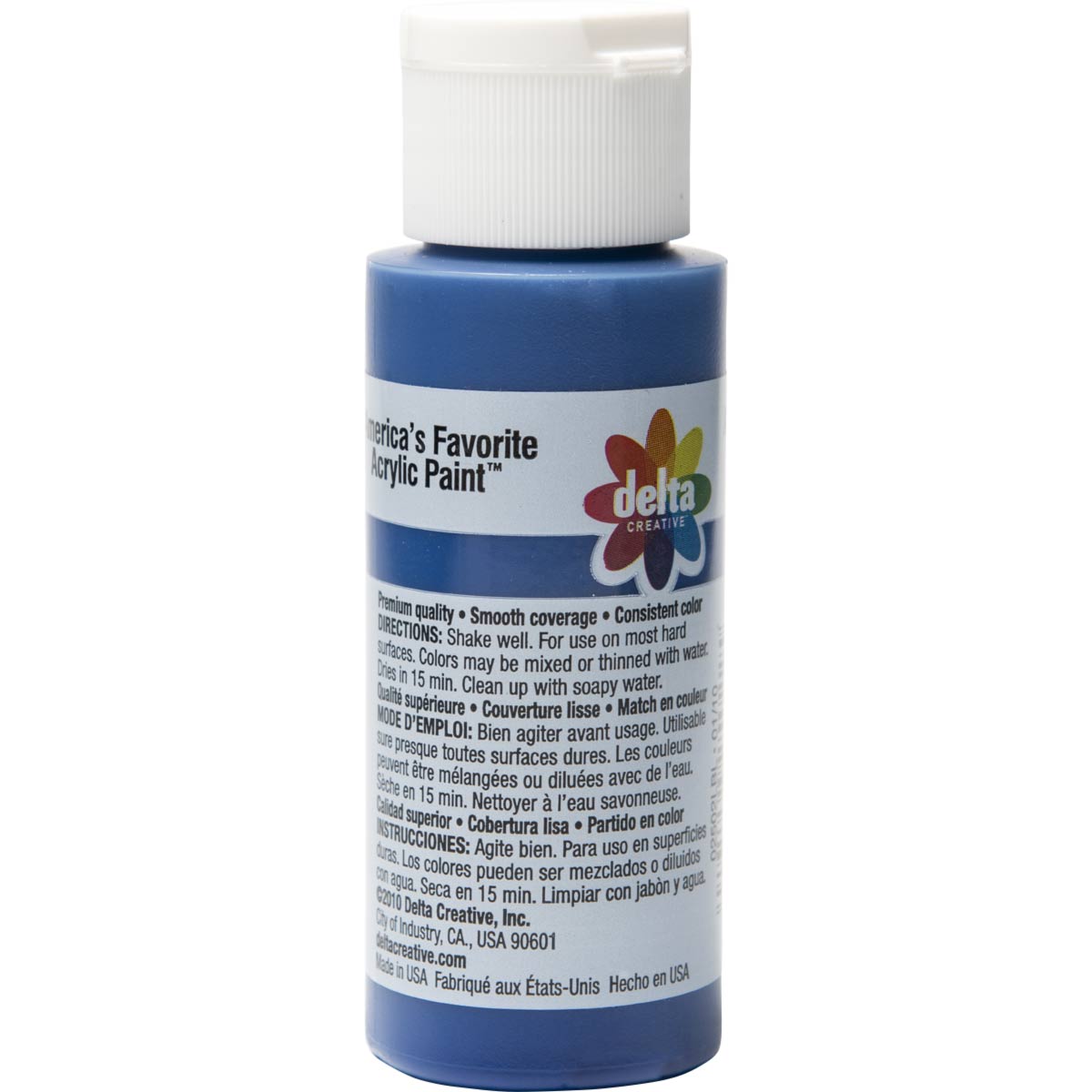 Delta Ceramcoat Acrylic Paint - Phthalo Blue, 2 oz. - 025020202W