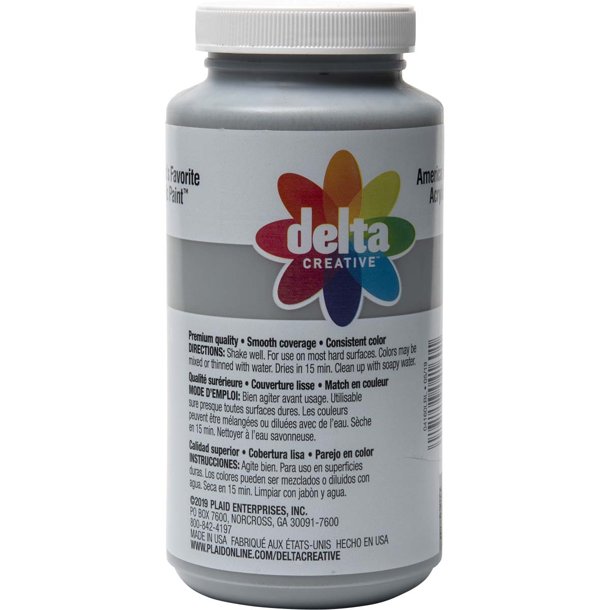 Delta Ceramcoat ® Acrylic Paint - Rain Grey, 16 oz. - 04160