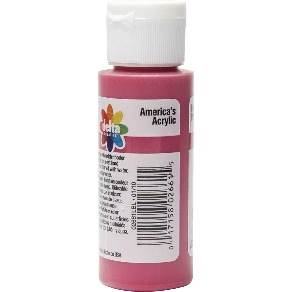 Delta Ceramcoat Acrylic Paint - Red, 2 oz. - 026610202W