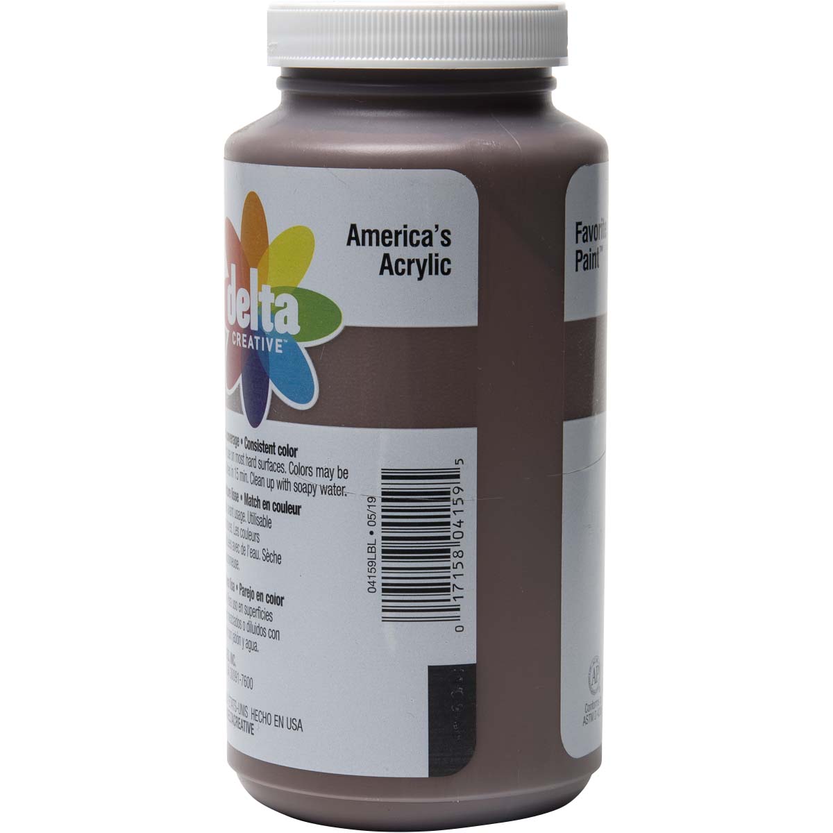 Delta Ceramcoat ® Acrylic Paint - Spice Brown, 16 oz. - 04159