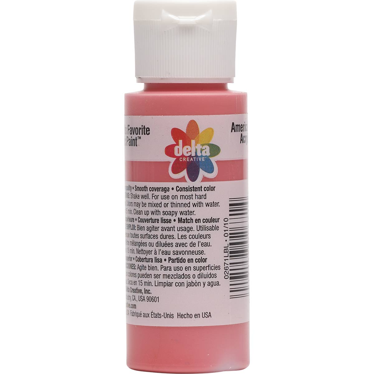 Delta Ceramcoat Acrylic Paint - Sunkissed Coral, 2 oz. - 026710202W