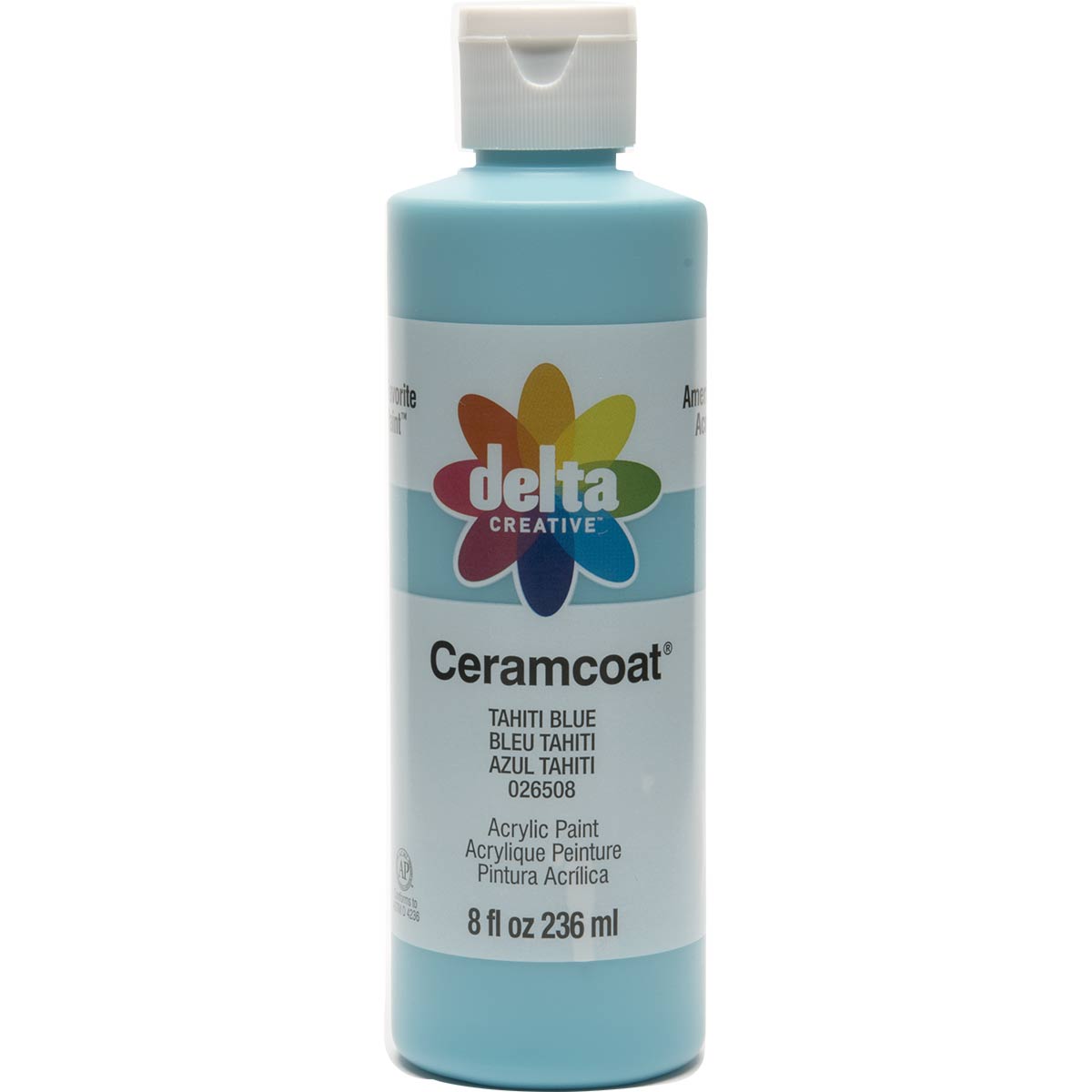 Delta Ceramcoat ® Acrylic Paint - Tahiti Blue, 8 oz. - 026508