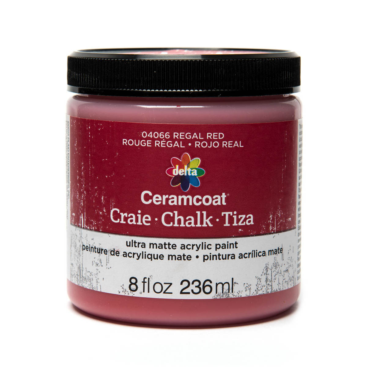 Delta Ceramcoat ® Chalk - Regal Red, 8 oz. - 04066