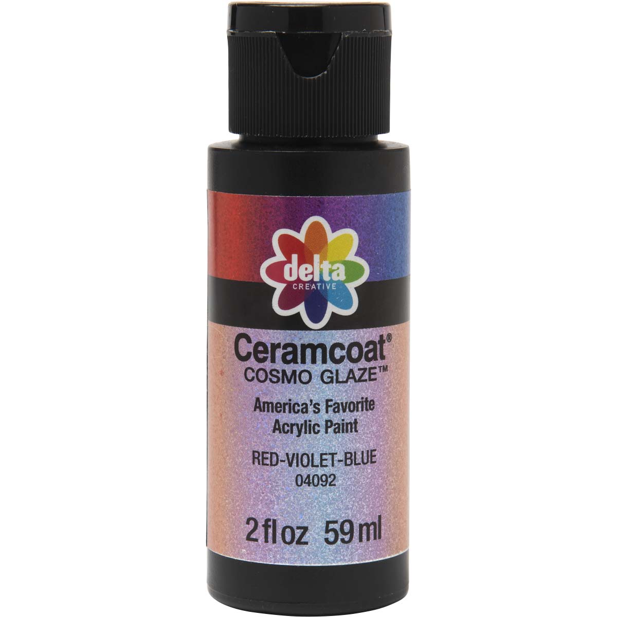 Delta Ceramcoat ® Cosmo Glaze™ - Red-Violet-Blue, 2 oz. - 04092