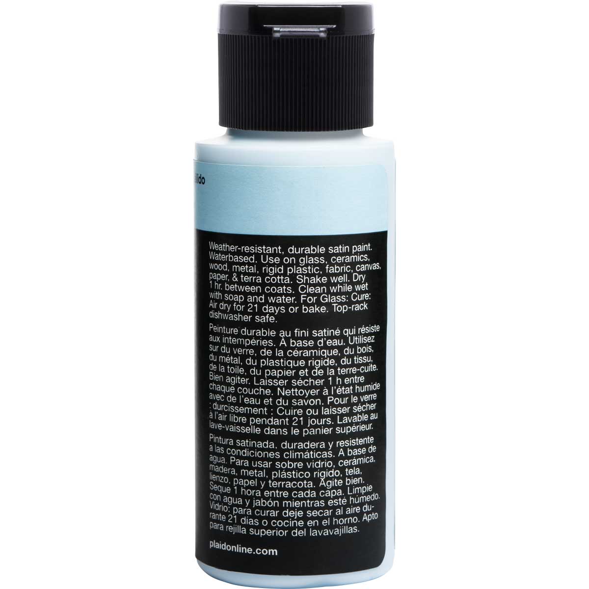 Delta Ceramcoat ® Select Multi-Surface Acrylic Paint - Satin - Soft Blue, 2 oz. - 04022
