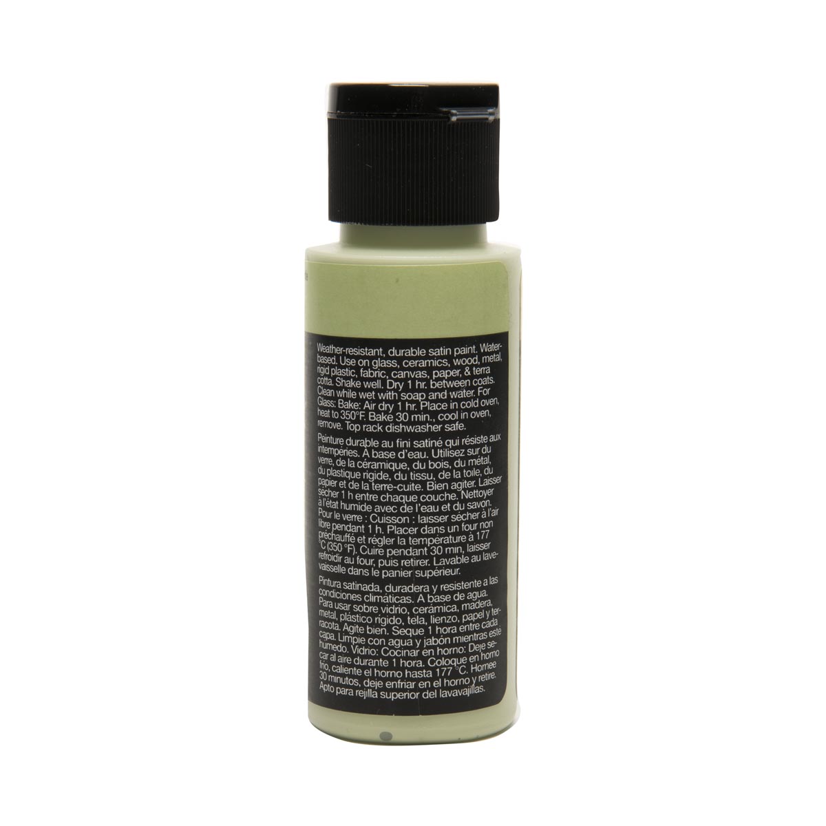 Delta Ceramcoat ® Select Multi-Surface Acrylic Paint - Satin - Green Tea, 2 oz. - 02916