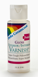 Delta Ceramcoat ® Varnishes - Exterior/Interior Clear Gloss, 2 oz. - 070020200