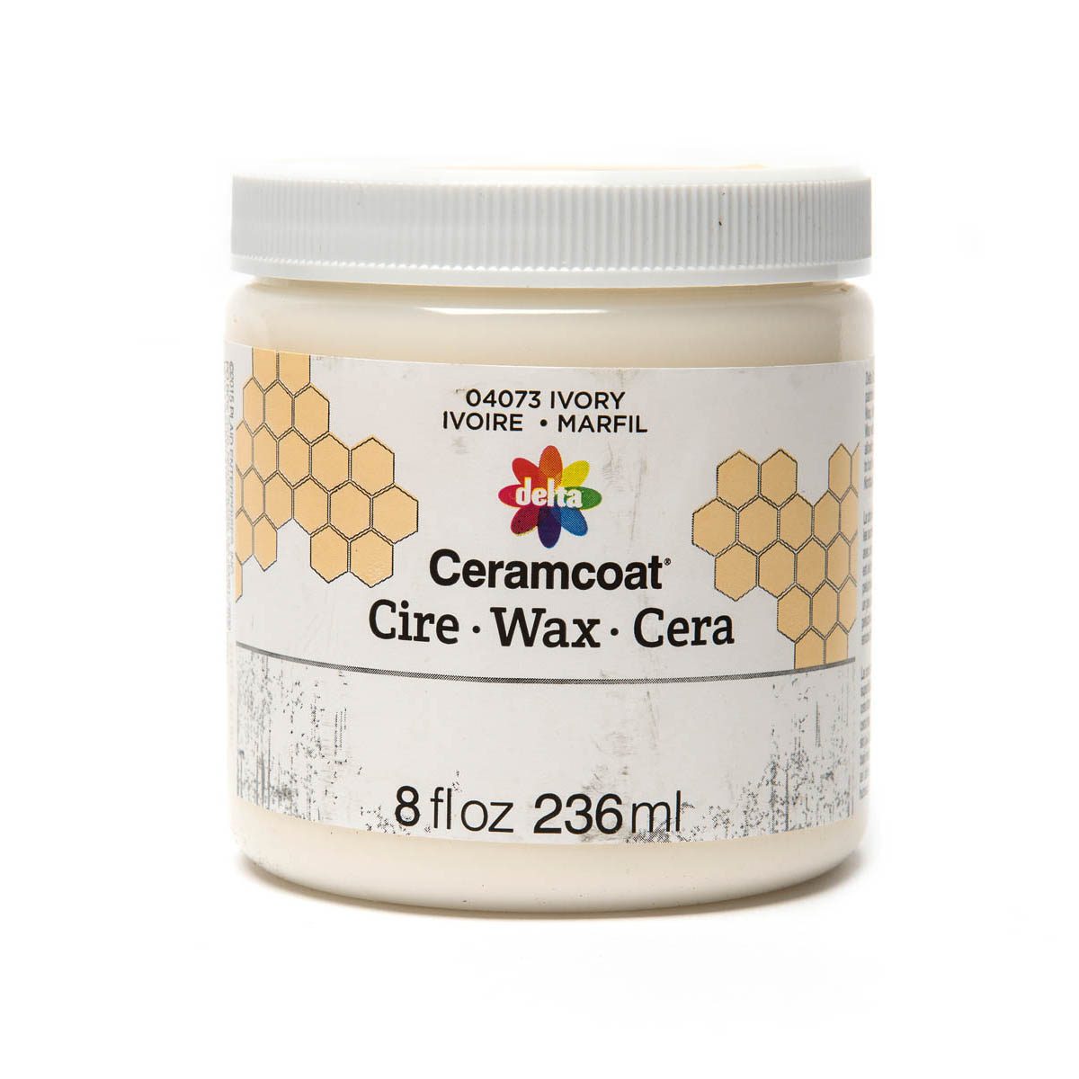Delta Ceramcoat ® Wax - Ivory, 8 oz. - 04073