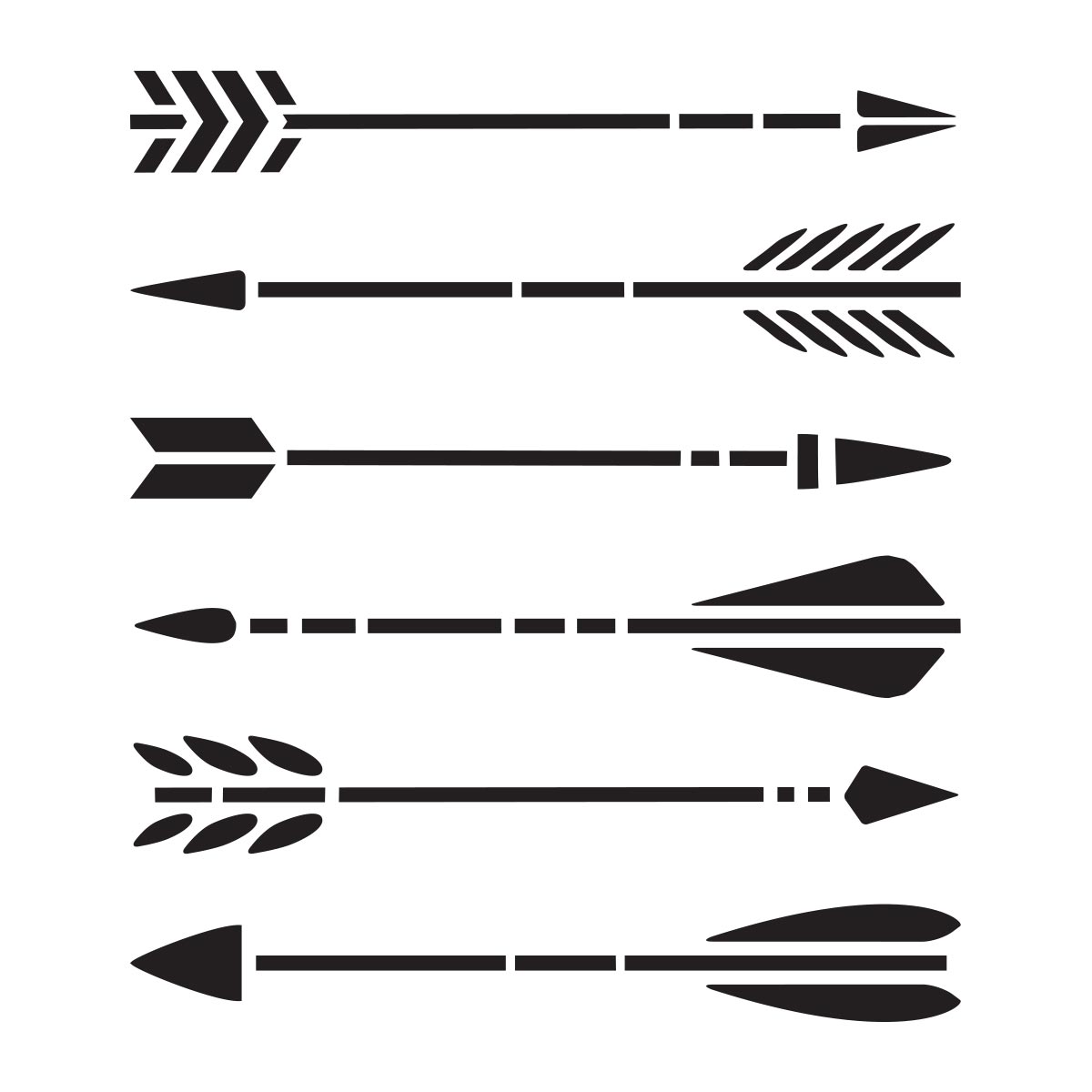 Delta Creative™ Stencil - Arrows - 960030006