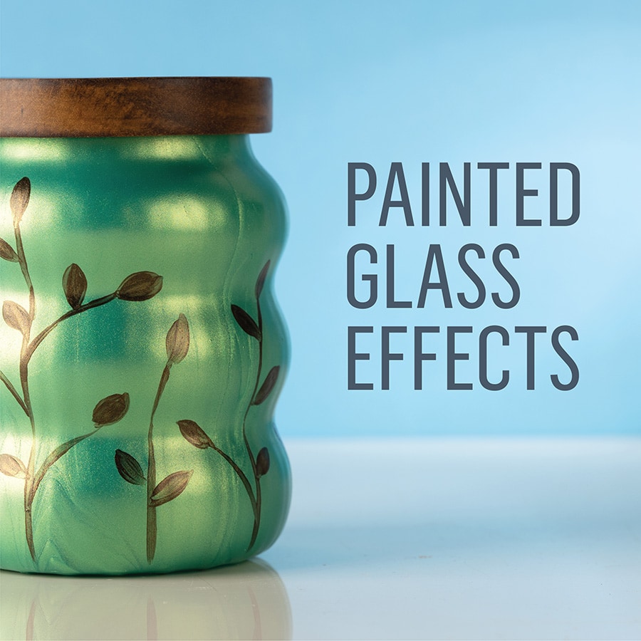 FolkArt ® Murano Glass Paint™ Iridescent Aqua, 2oz. - 36560