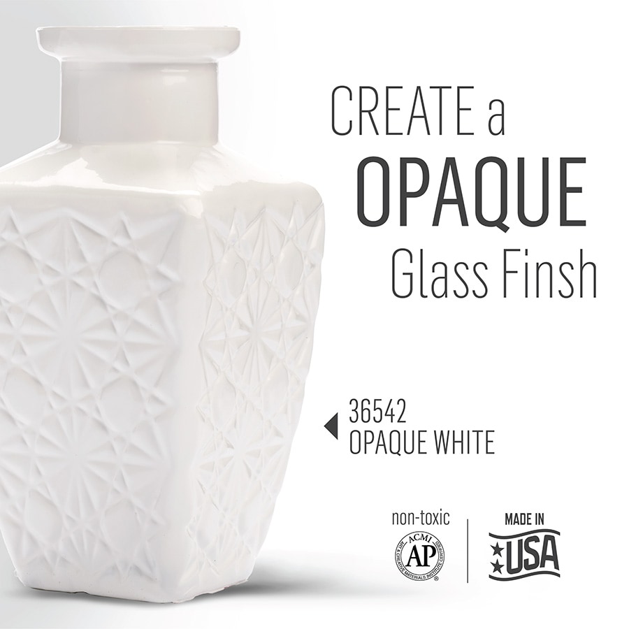 FolkArt ® Murano Glass Paint™ Opaque White, 2oz. - 36542