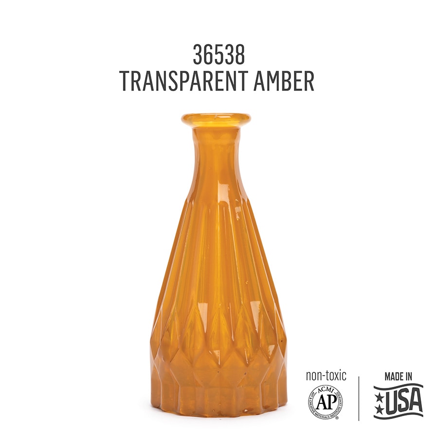 FolkArt ® Murano Glass Paint™ Transparent Amber, 2oz. - 36538