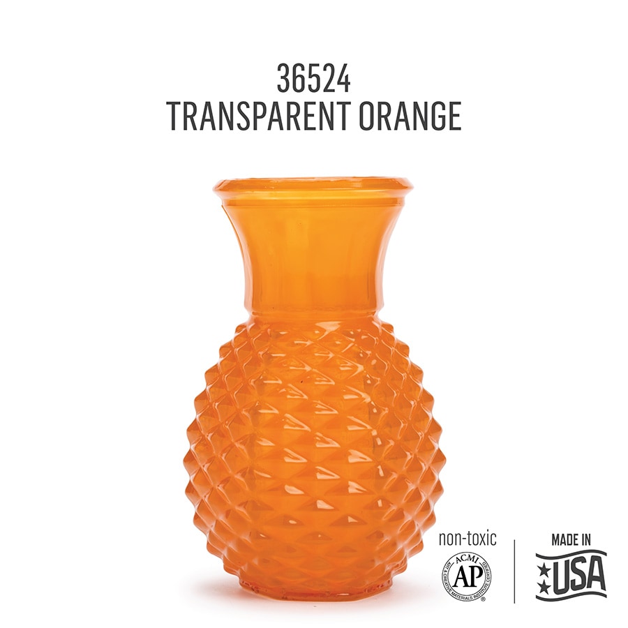 FolkArt ® Murano Glass Paint™ Transparent Orange, 2oz. - 36524
