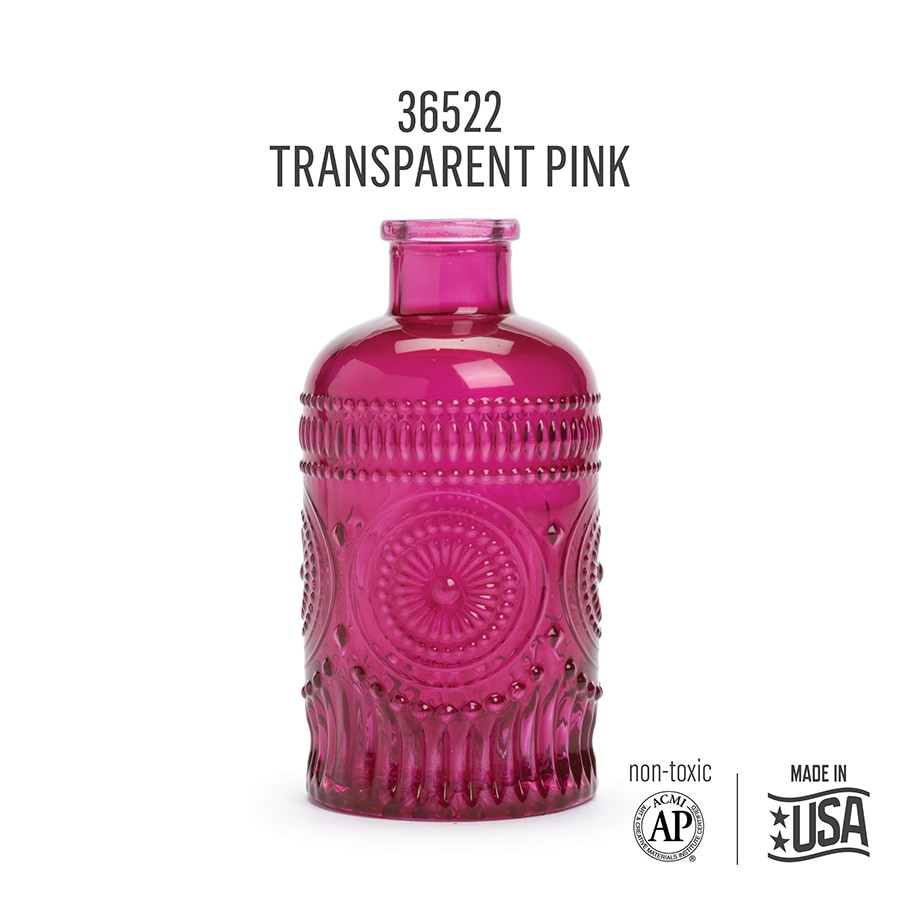 FolkArt ® Murano Glass Paint™ Transparent Pink, 2oz. - 36522