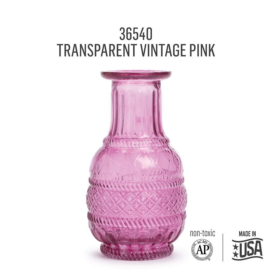 FolkArt ® Murano Glass Paint™ Transparent Vintage Pink, 2oz. - 36540