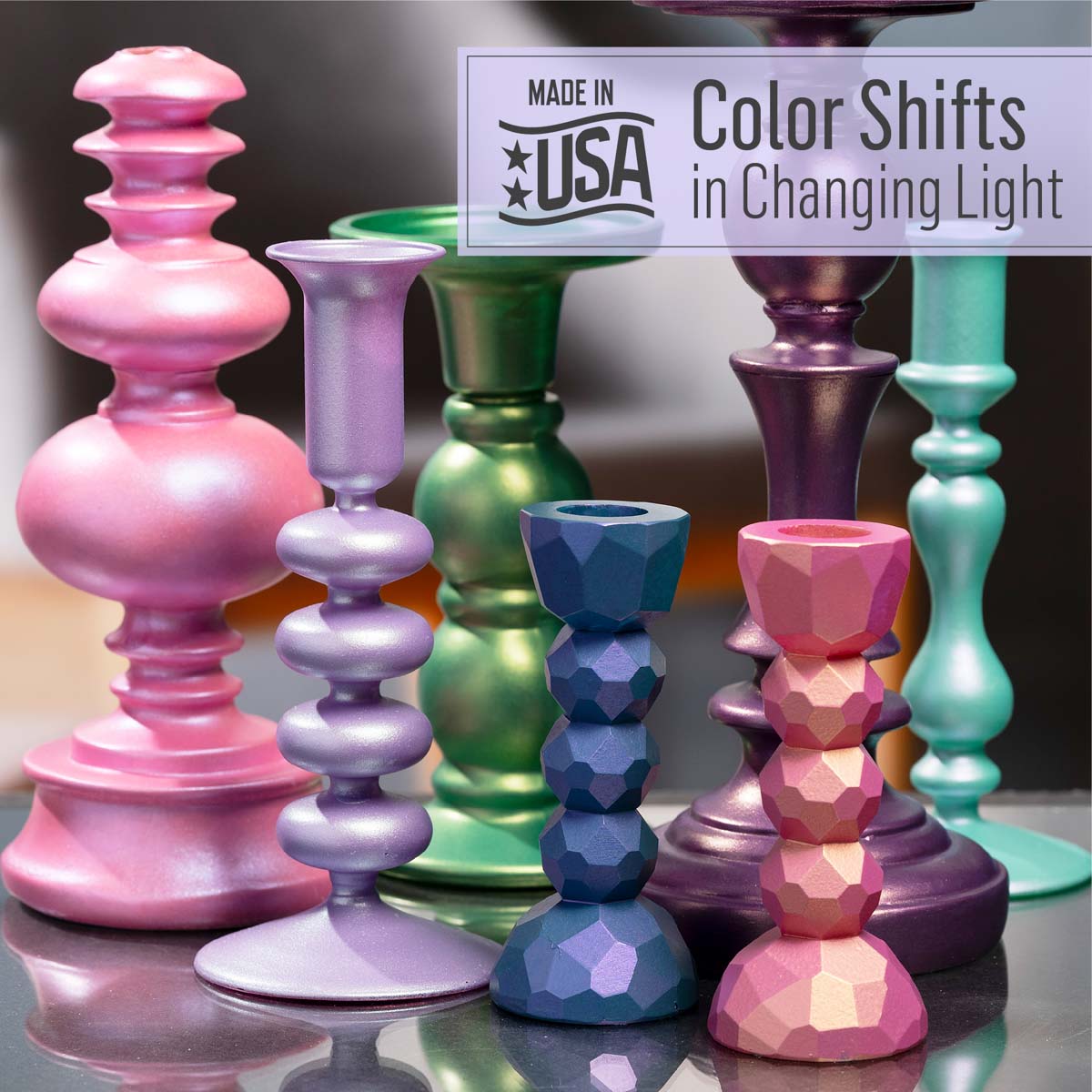 FolkArt ® Color Shift™ Acrylic Paint - Aqua Flash, 8 oz. - 36370