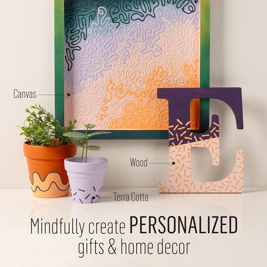 FolkArt ® Mindful Expressive Paint Kit, 17pc - PROMOMDFEXP