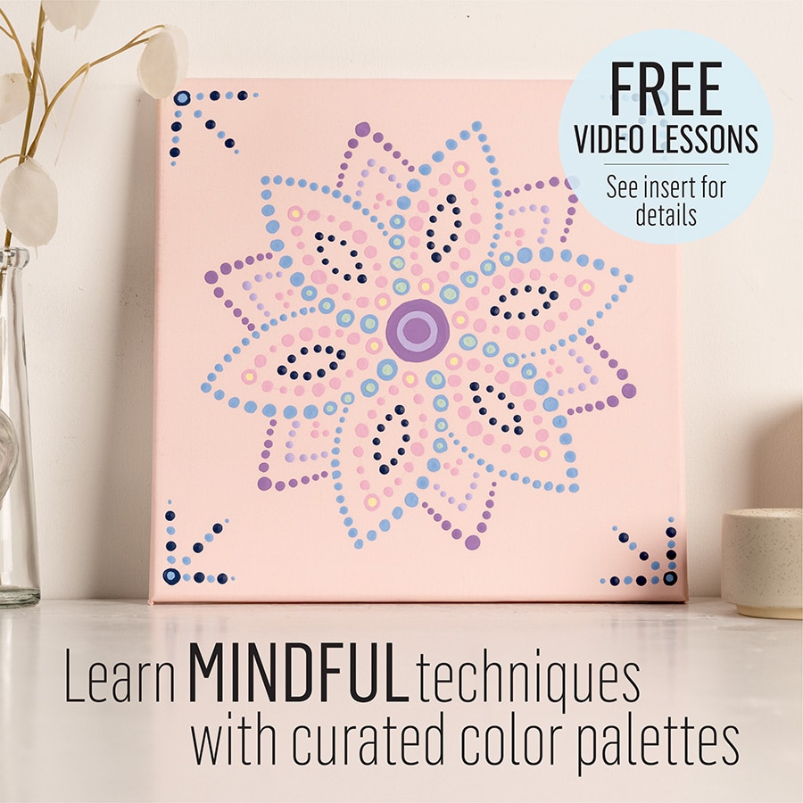 FolkArt ® Mindful Positive Paint Kit, 17pc - PROMOMDFPOS