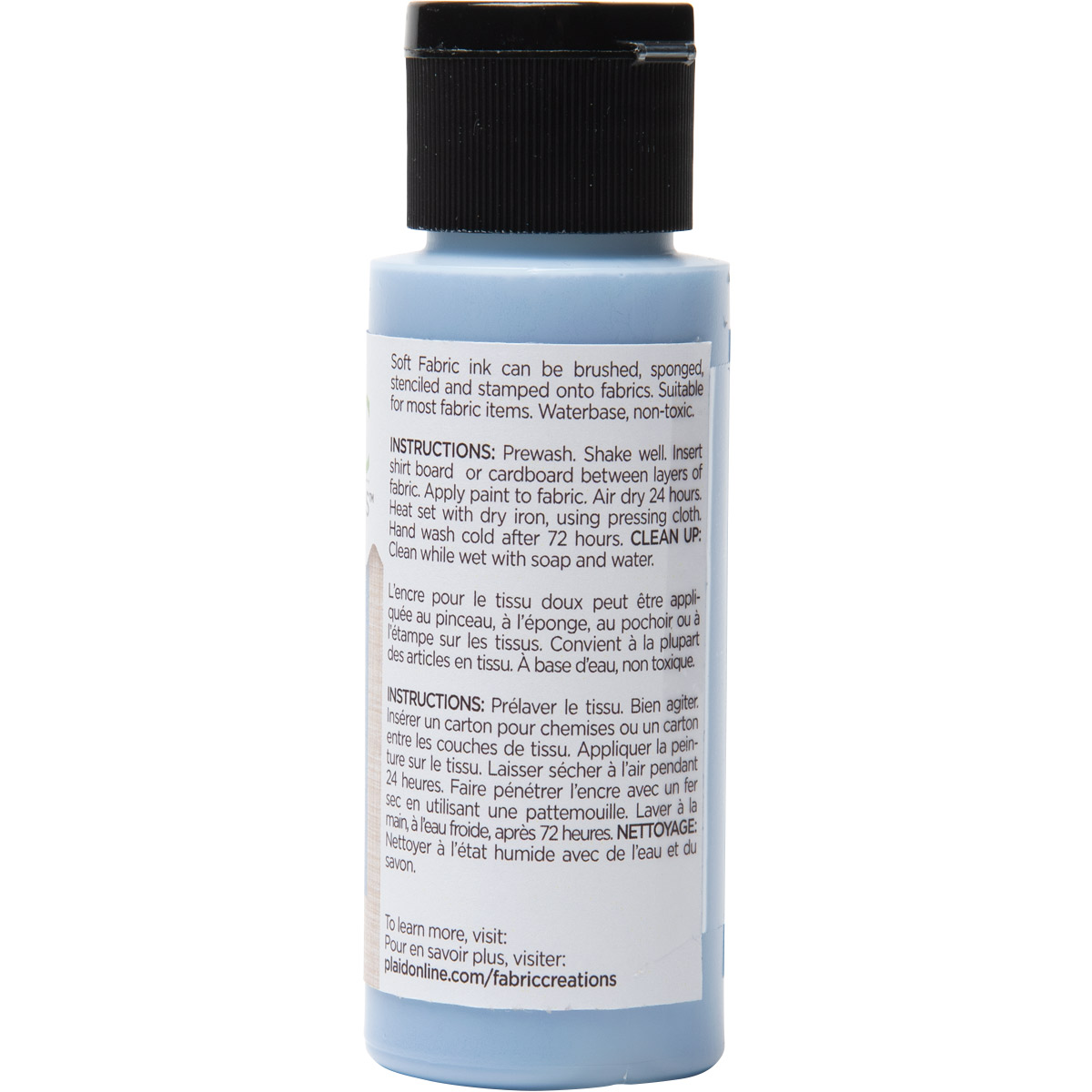 Fabric Creations™ Soft Fabric Inks - Pale Blue, 2 oz. - 27033