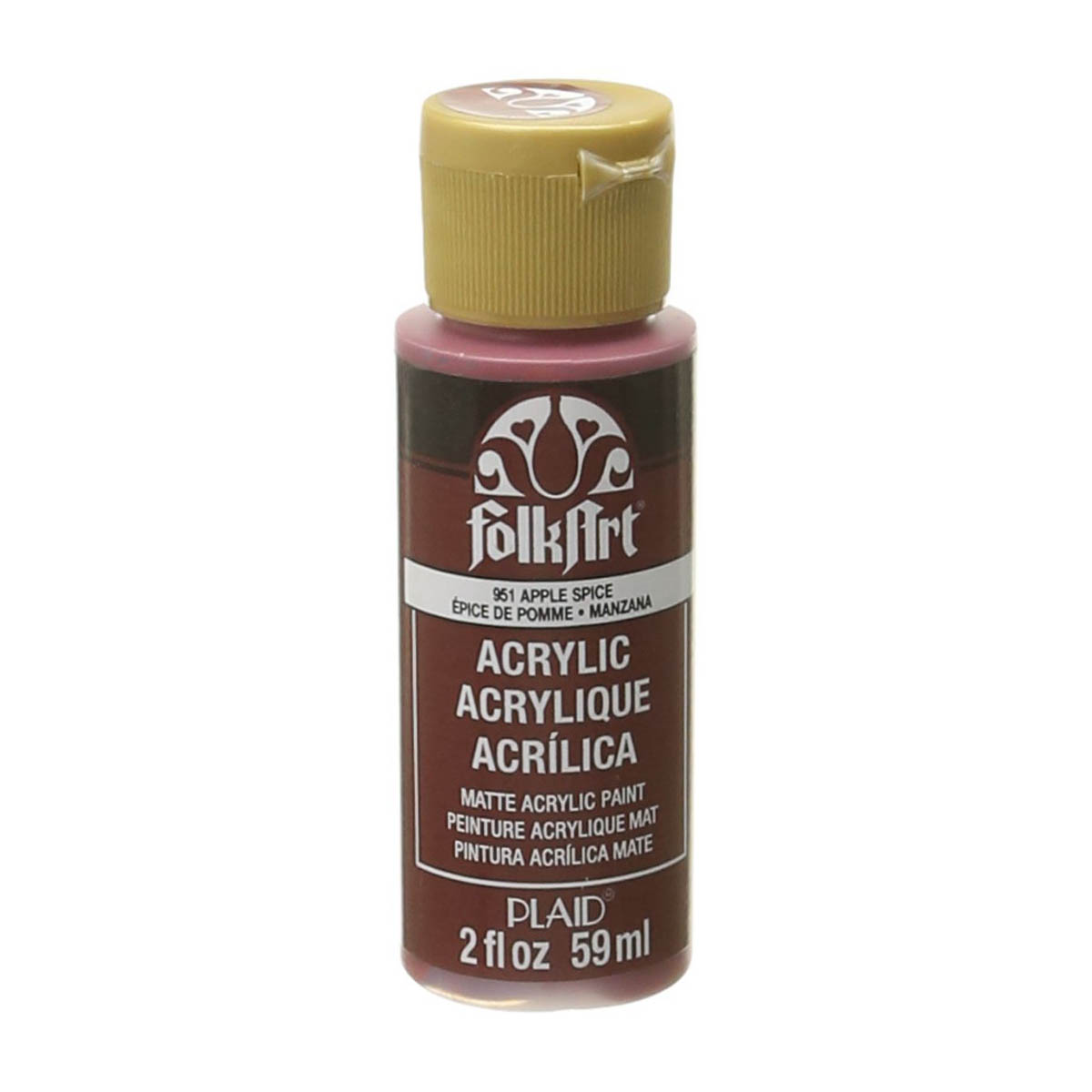 FolkArt ® Acrylic Colors - Apple Spice, 2 oz. - 951