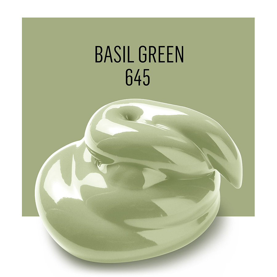 FolkArt ® Acrylic Colors - Basil Green, 2 oz. - 645
