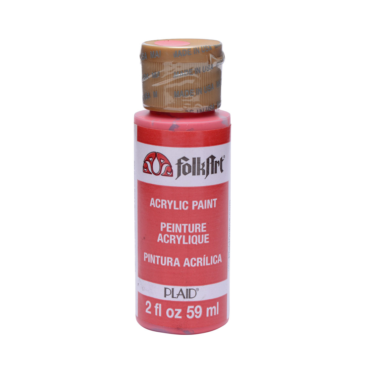 FolkArt ® Acrylic Colors - Calico Red, 2 oz. - 932