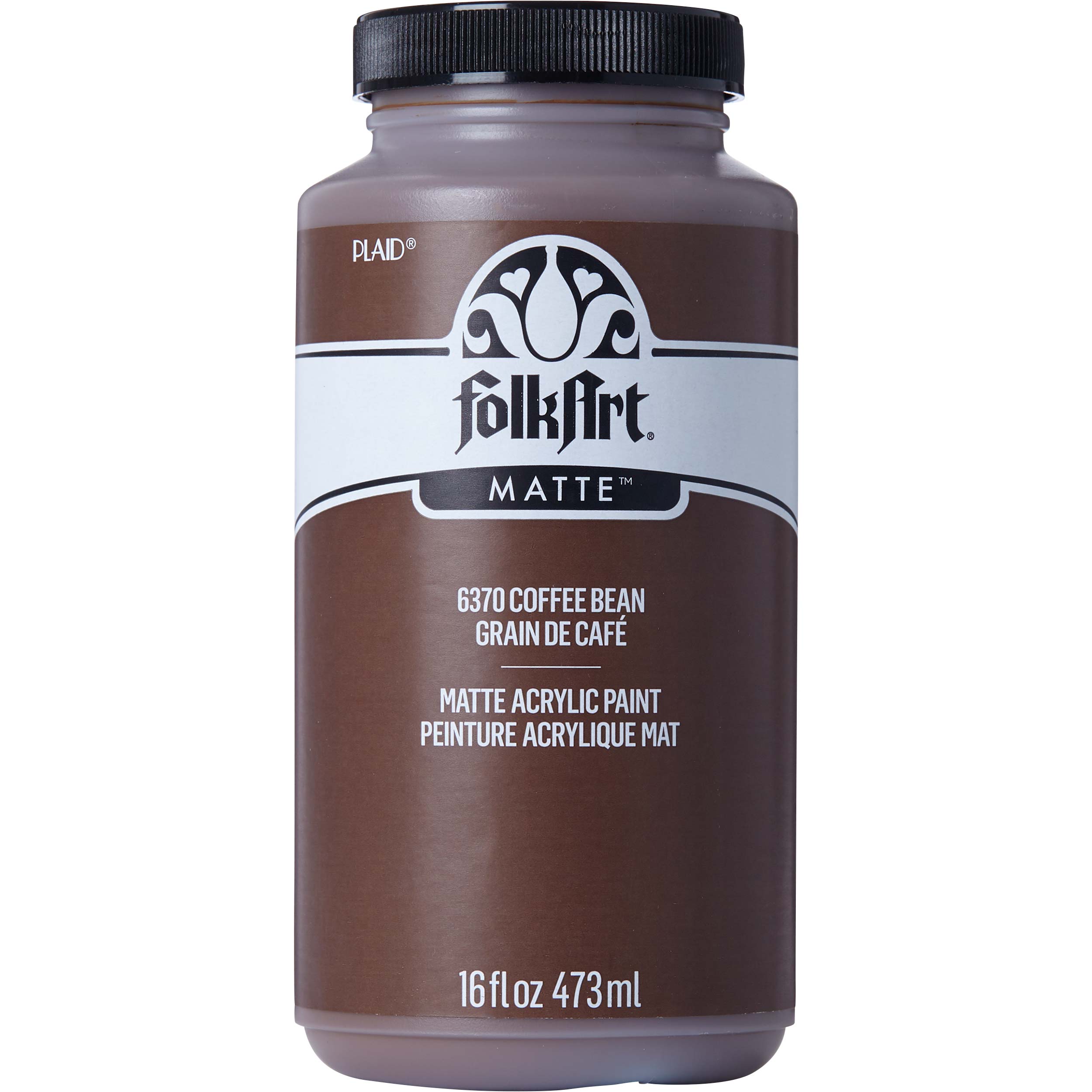 FolkArt ® Acrylic Colors - Coffee Bean, 16 oz. - 6370