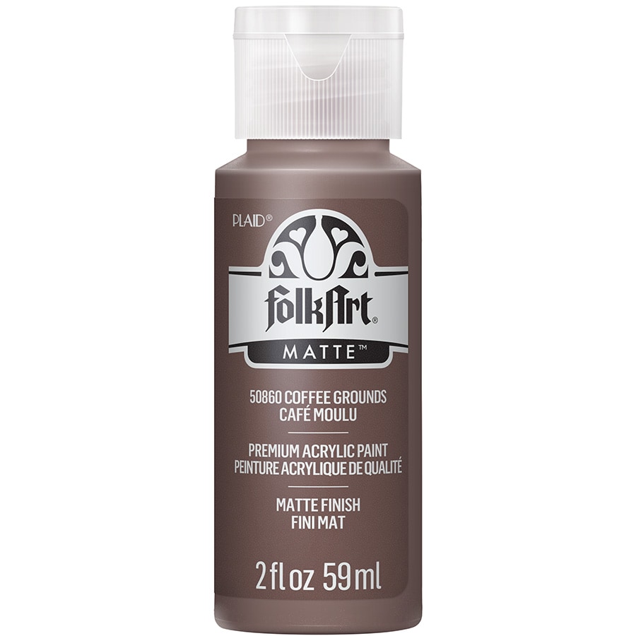FolkArt ® Acrylic Colors - Coffee Grounds, 2 oz. - 50860