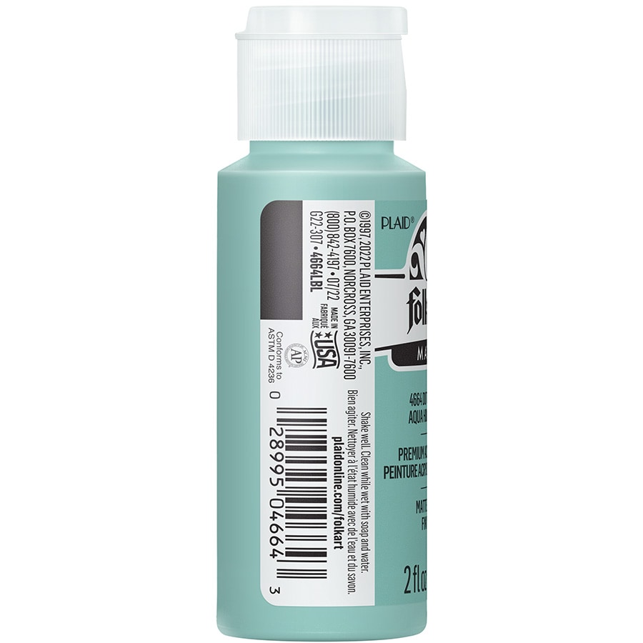 FolkArt ® Acrylic Colors - Dutch Aqua, 2 oz. - 4664