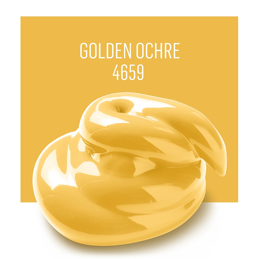 FolkArt ® Acrylic Colors - Golden Ochre, 2 oz. - 4659
