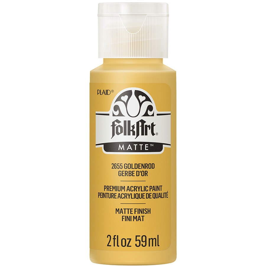 FolkArt ® Acrylic Colors - Goldenrod, 2 oz. - 2655