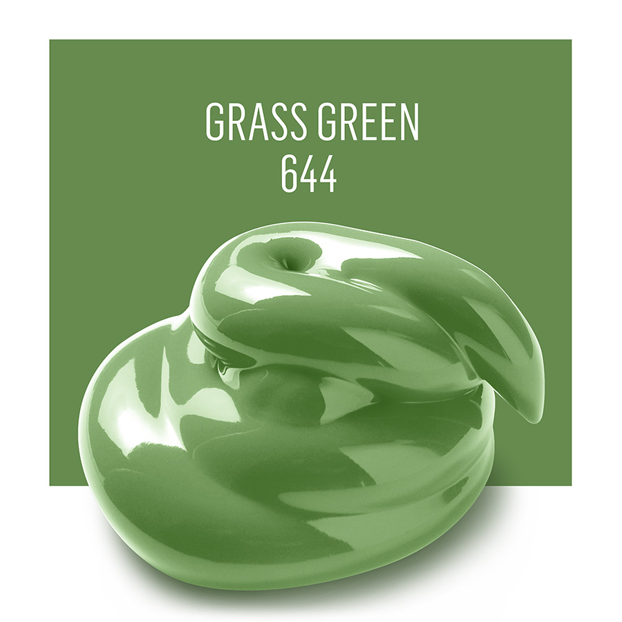FolkArt ® Acrylic Colors - Grass Green, 2 oz. - 644