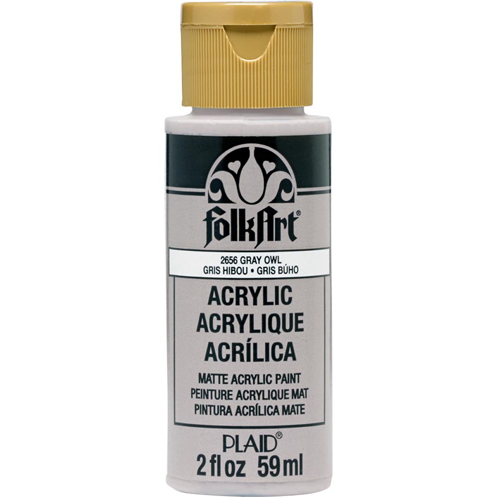 FolkArt ® Acrylic Colors - Gray Owl, 2 oz. - 2656