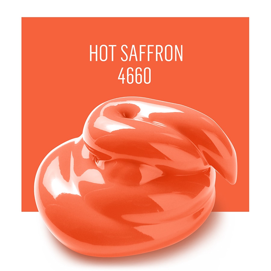 FolkArt ® Acrylic Colors - Hot Saffron, 2 oz. - 4660