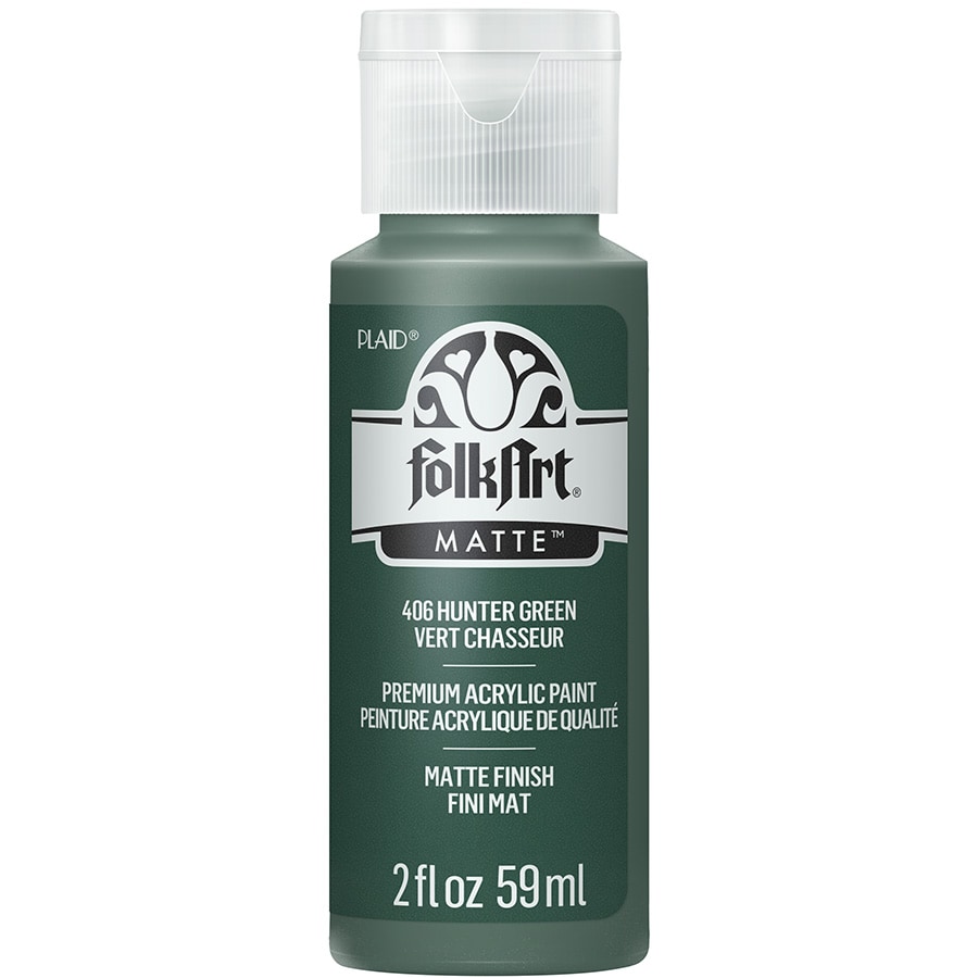 FolkArt ® Acrylic Colors - Hunter Green, 2 oz. - 406