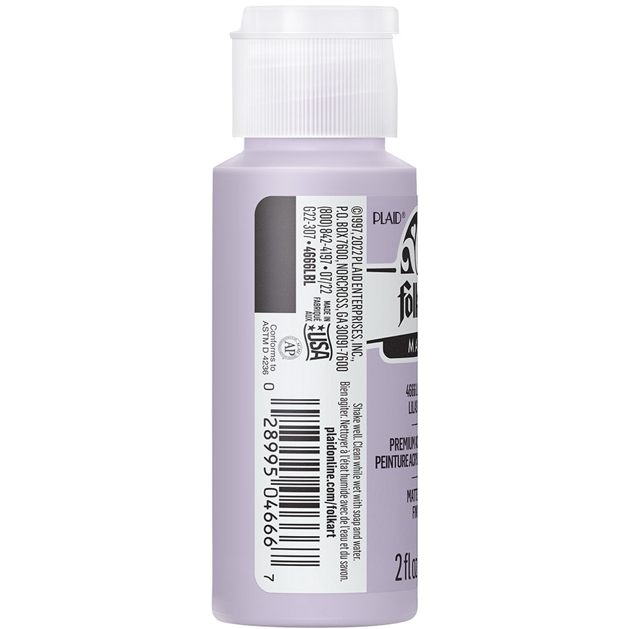 FolkArt ® Acrylic Colors - Lilac Ice, 2 oz. - 4666